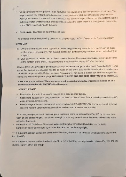 PlayHQ procedure page 2