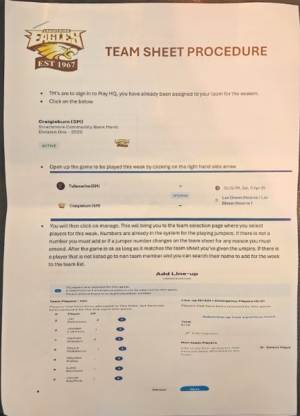 PlayHQ procedure page 1